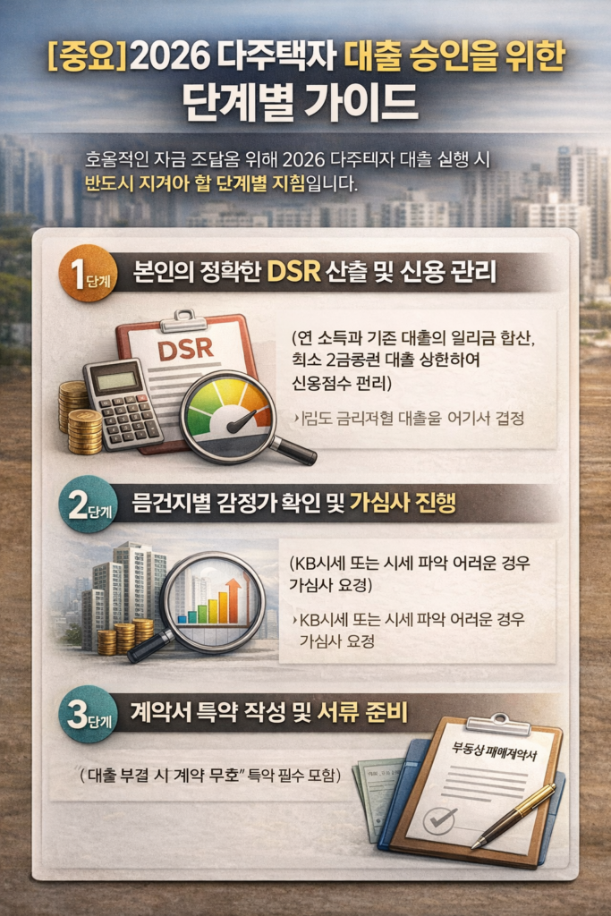 2026 다주택자 대출 승인을 위한 단계별 가이드 